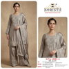 10089 A To D By Zorista Chinon Silk With Embroidery Work Pakistani Plazzo Suits Wholesale Online 